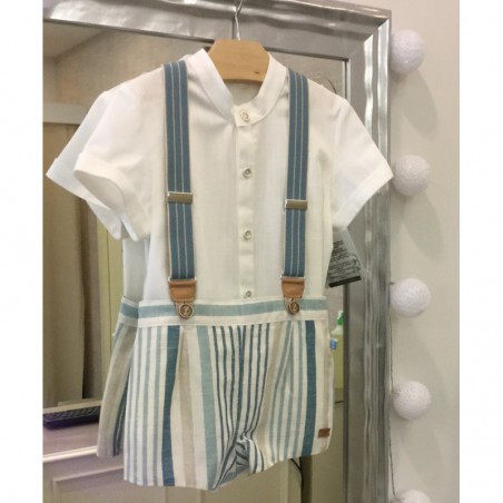 Conjunto bebé con tirantes