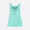 Vestido verde agua