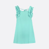 Vestido verde agua