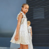 Vestido evasé lentejuelas