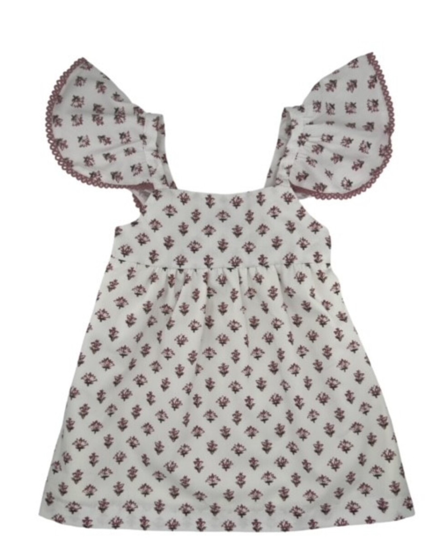 Vestido estampado flores