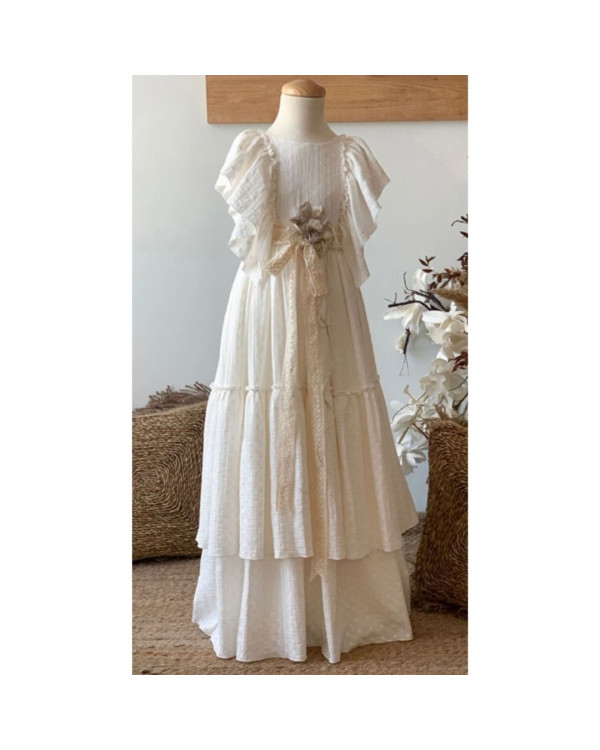 Vestido comunión sin fajín