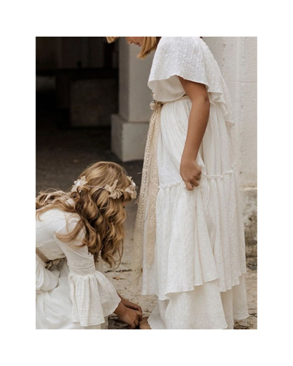 Vestido comunión sin fajín