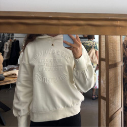 Sudadera blanca Zadig &...