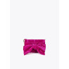 Bolso de mano con lazada frontal