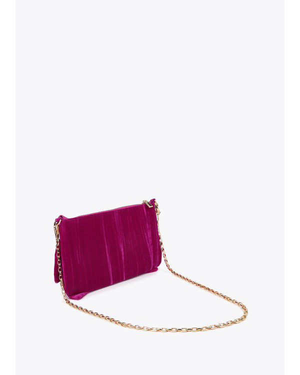 Bolso de mano con lazada frontal