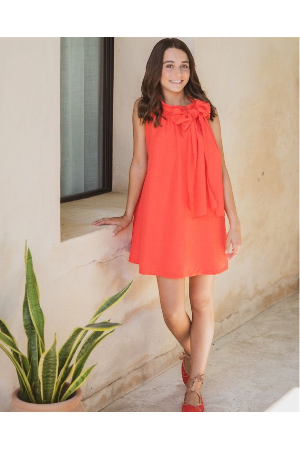 Vestido coral