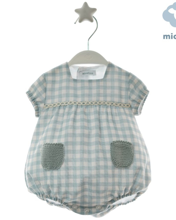 Pelele cuadros vichy