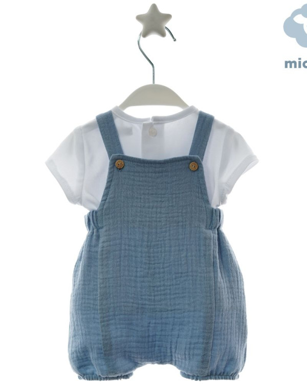 Conjunto camiseta y peto bambula
