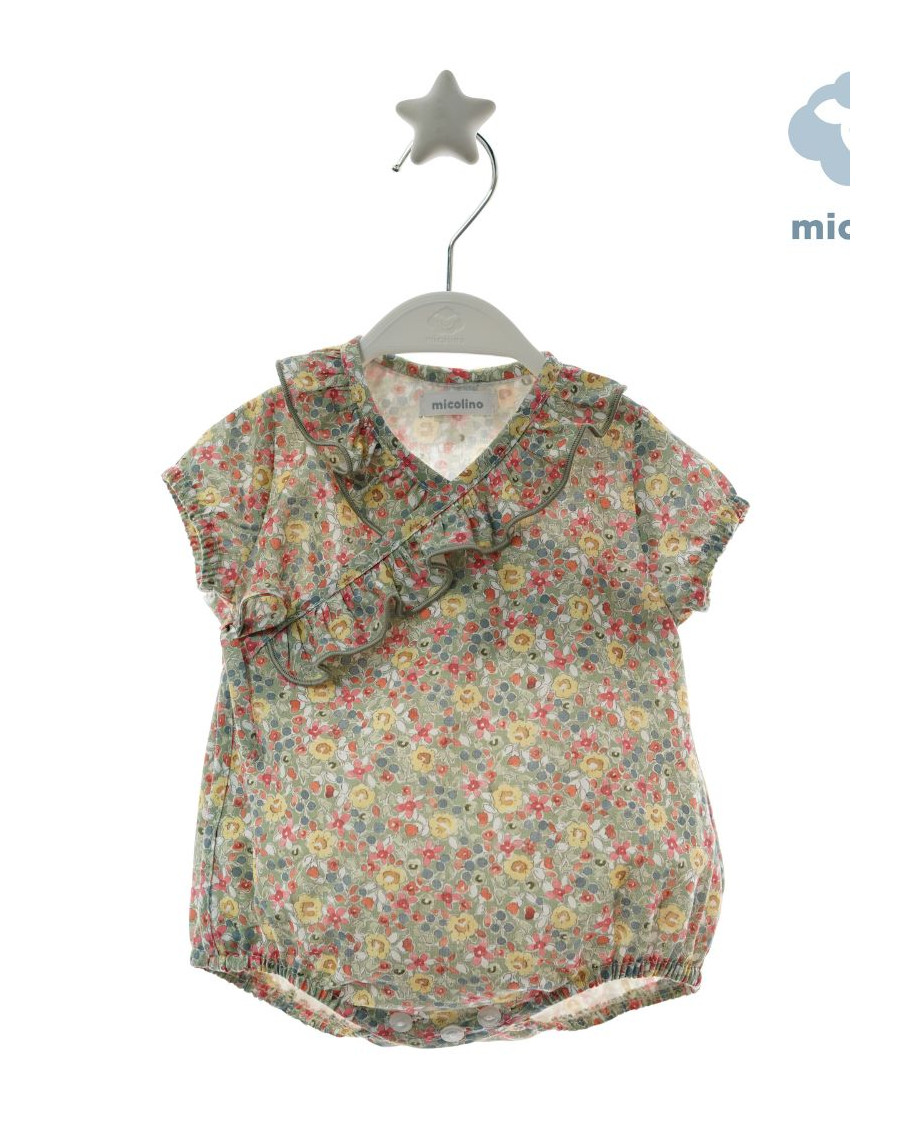 Pelele estampado florecitas