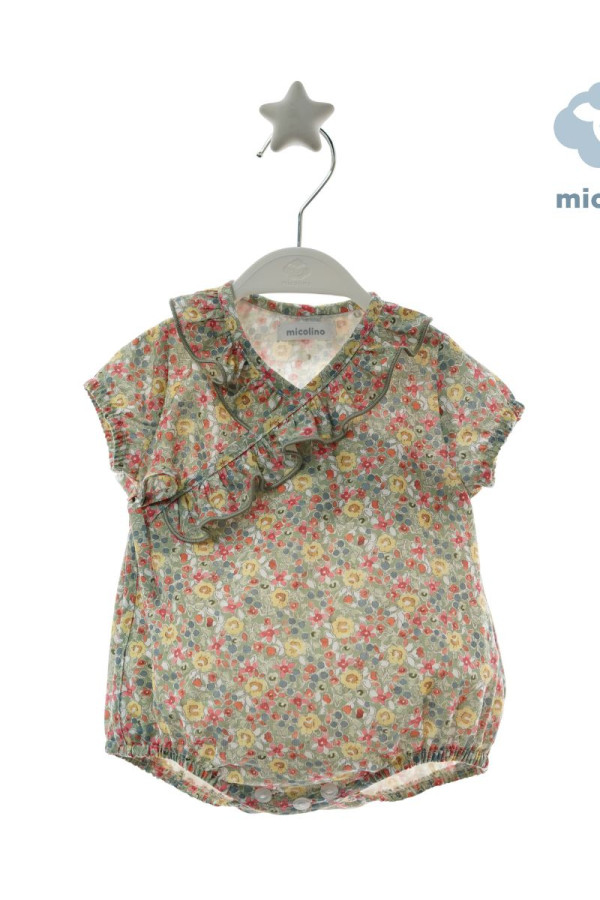 Pelele estampado florecitas