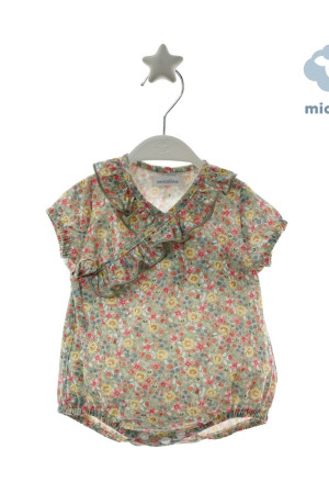 Pelele estampado florecitas