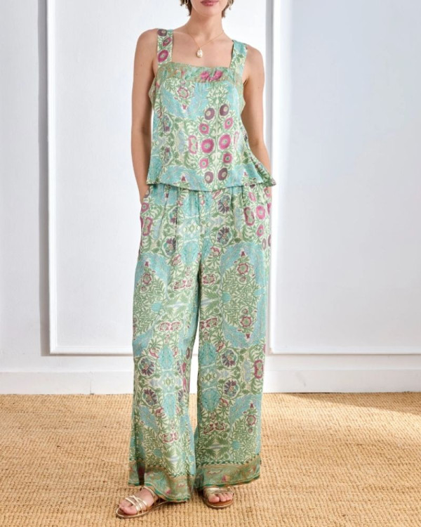 Conjunto viscosa estampado