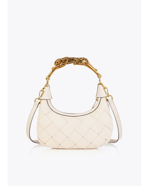 Bolso crudo trenzado media...