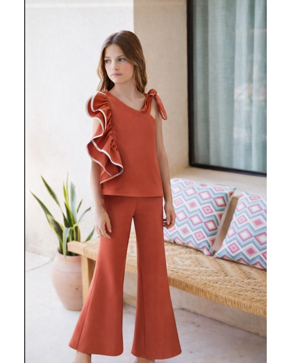 Conjunto top y pantalón