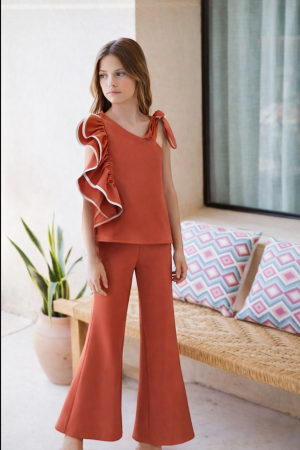 Conjunto top y pantalón