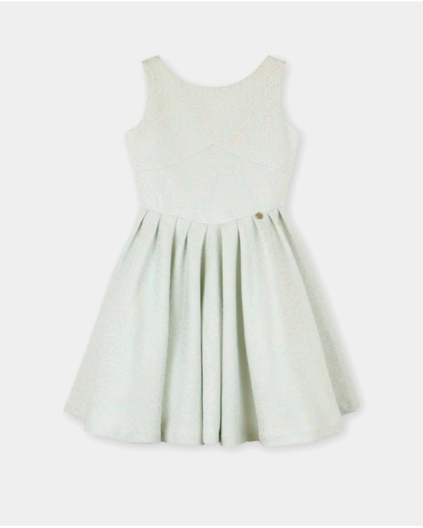 Vestido ceremonia jaquard