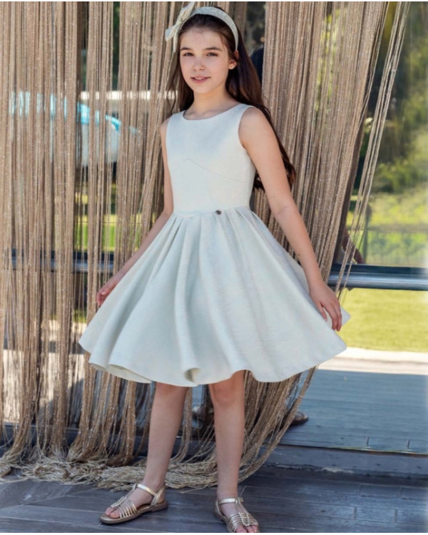 Vestido ceremonia jaquard