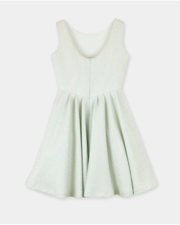 Vestido ceremonia jaquard