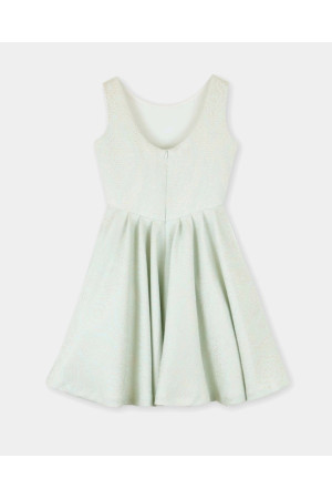 Vestido ceremonia jaquard