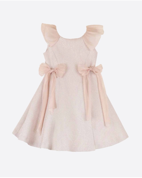 Vestido infantil rosa