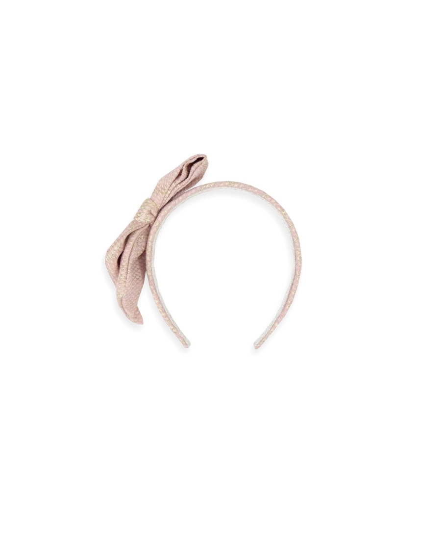 Diadema ceremonia rosa