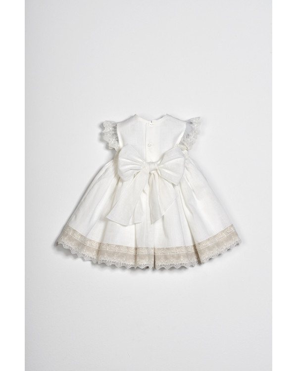 Vestido con cubrepañal