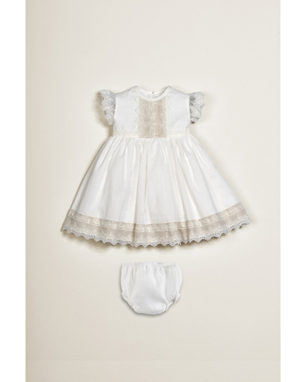 Vestido con cubrepañal