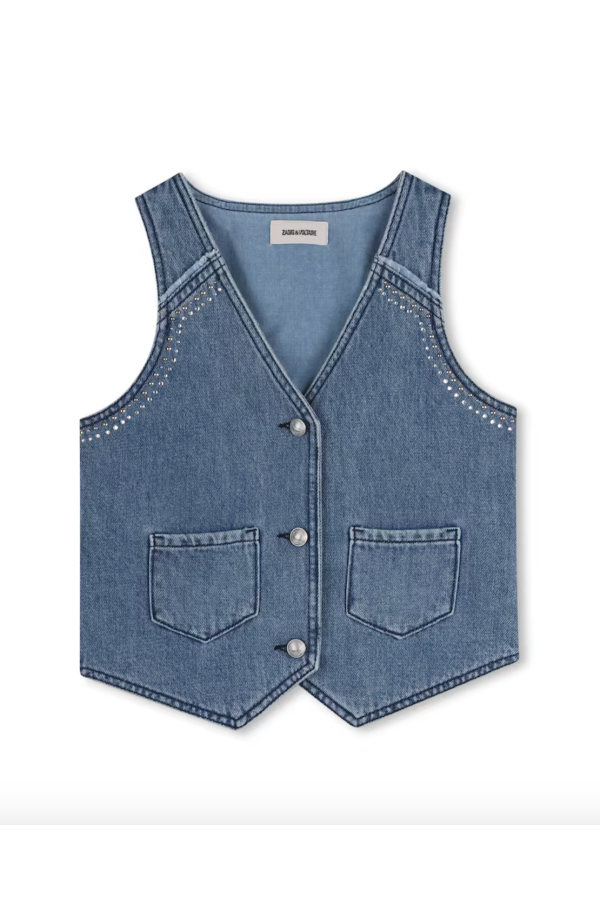 Chaleco vaquero zadig&voltaire