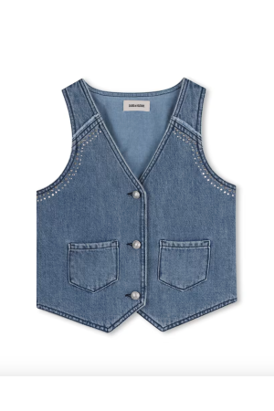 Chaleco vaquero zadig&voltaire