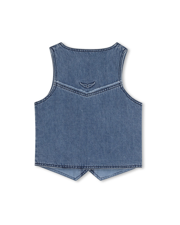 Chaleco vaquero zadig&voltaire
