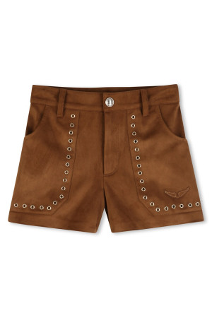 Short marrón tachas Zadig