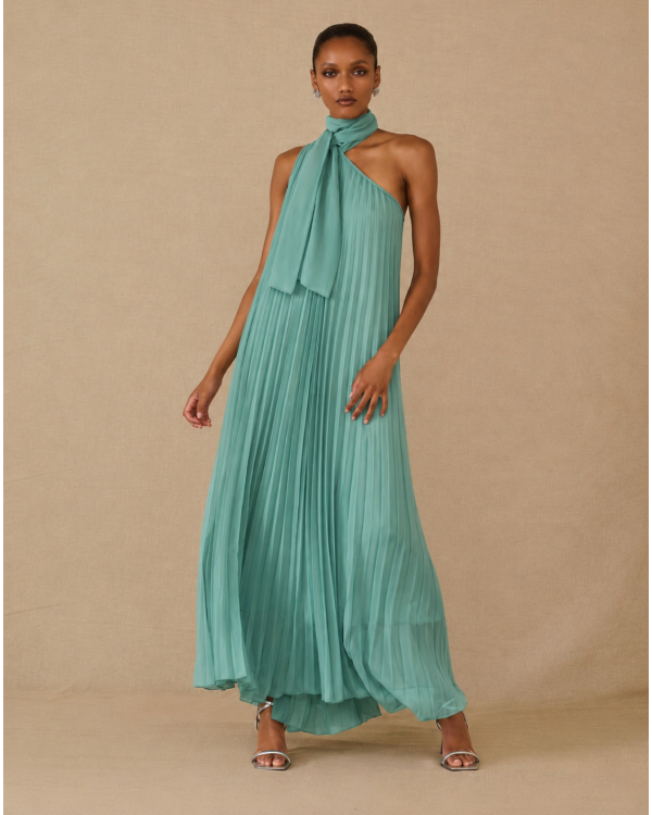 Vestido Abito azul celeste