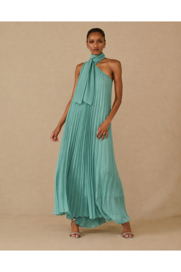 Vestido Abito azul celeste