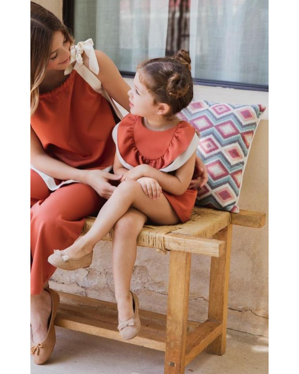 Vestido con volantes (talla...