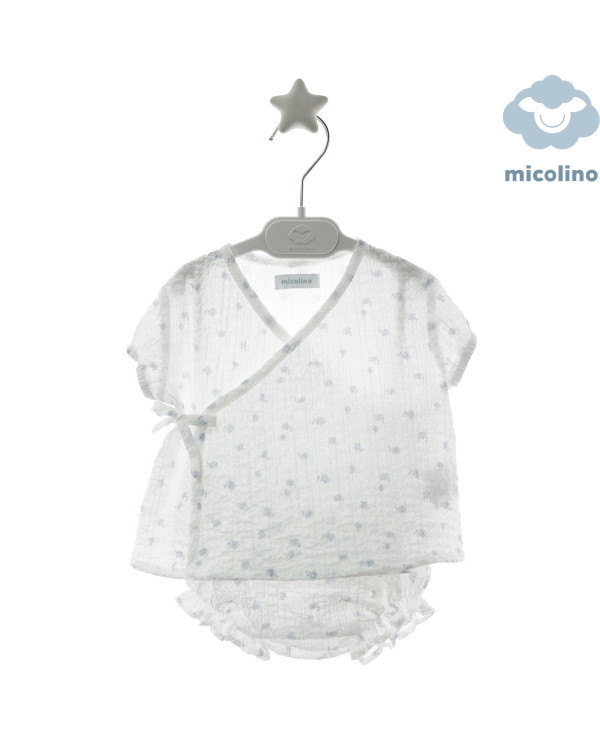 Conjunto 2 piezas azul regata