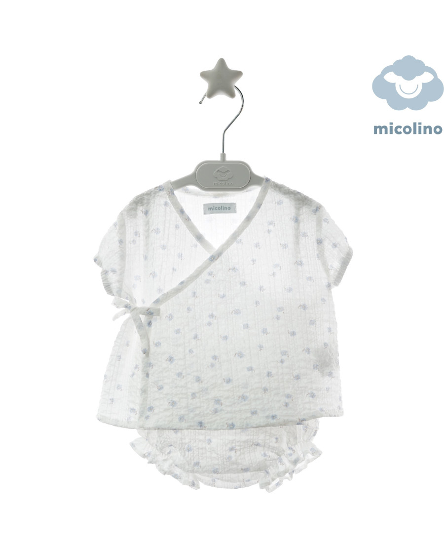 Conjunto 2 piezas azul regata