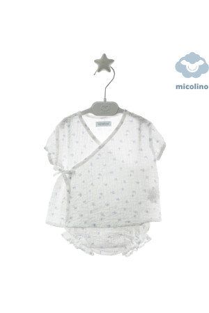 Conjunto 2 piezas azul regata