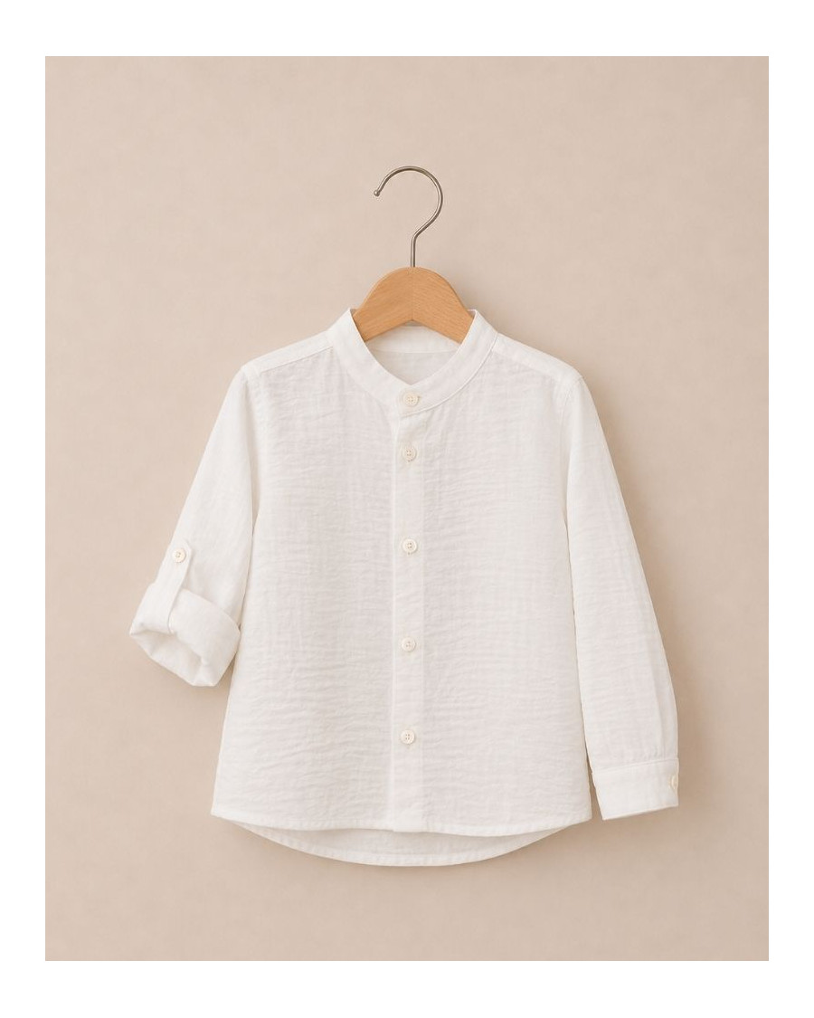 Camisa bámbula blanca