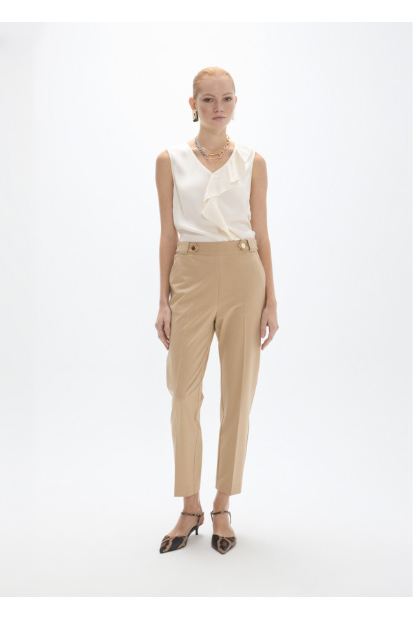 Pantalón básico barcelona pieza lateral cintura