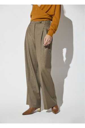 Pantalón doble pinzas pata de gallo