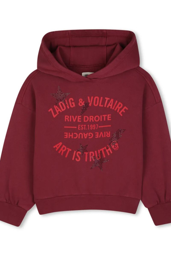 Sudadera granate Zadig&Voltaire
