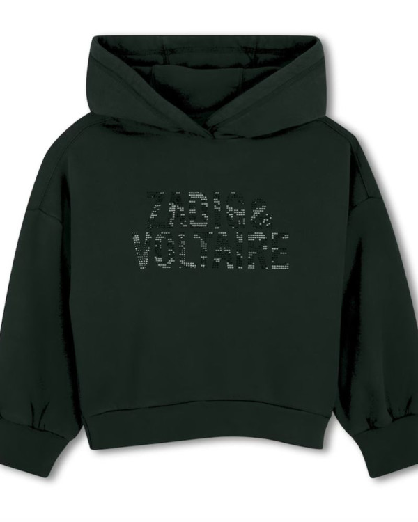 Sudadera gris brillantes...