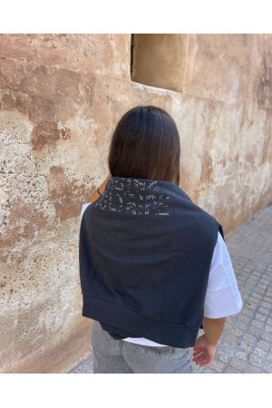 Sudadera gris brillantes Zadig&Voltaire