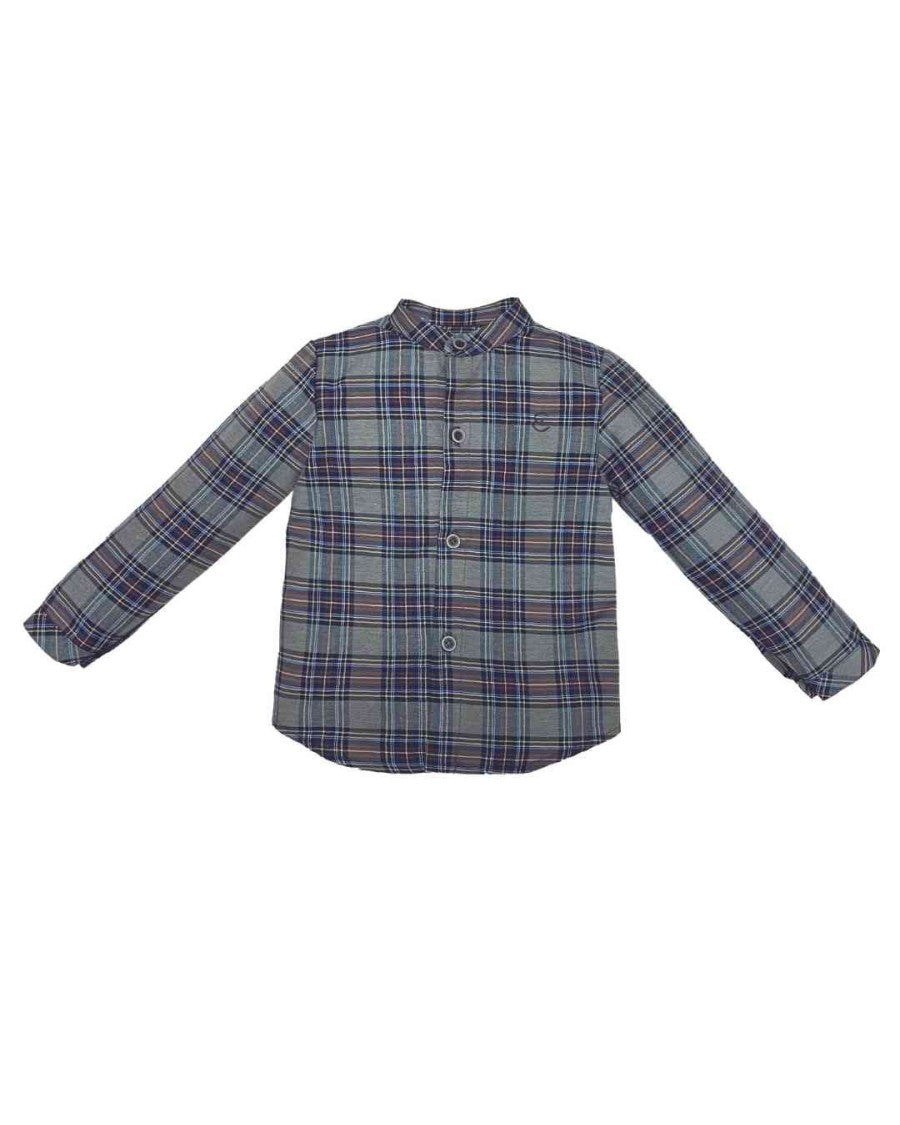 Camisa niño cuadros
