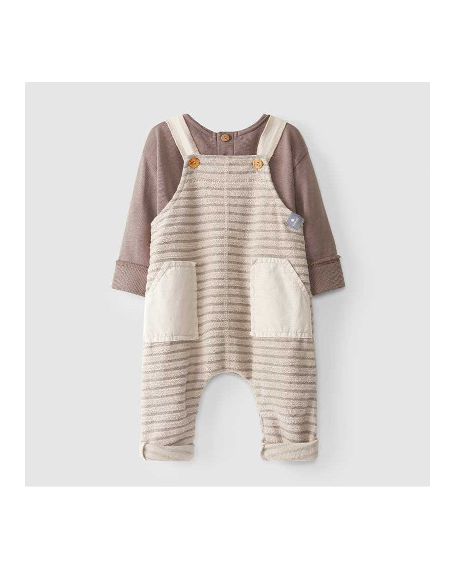 Conjunto peto bolsillos