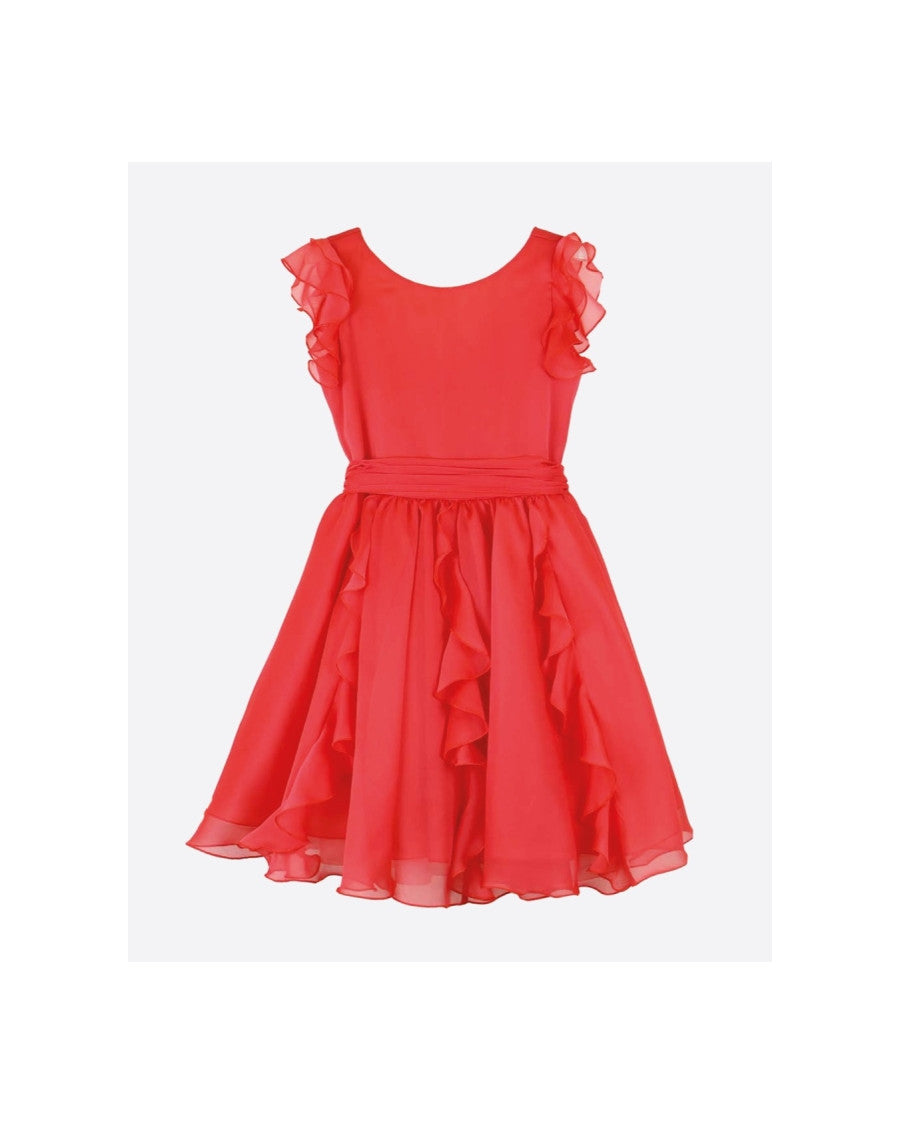 Vestido ceremonia coral