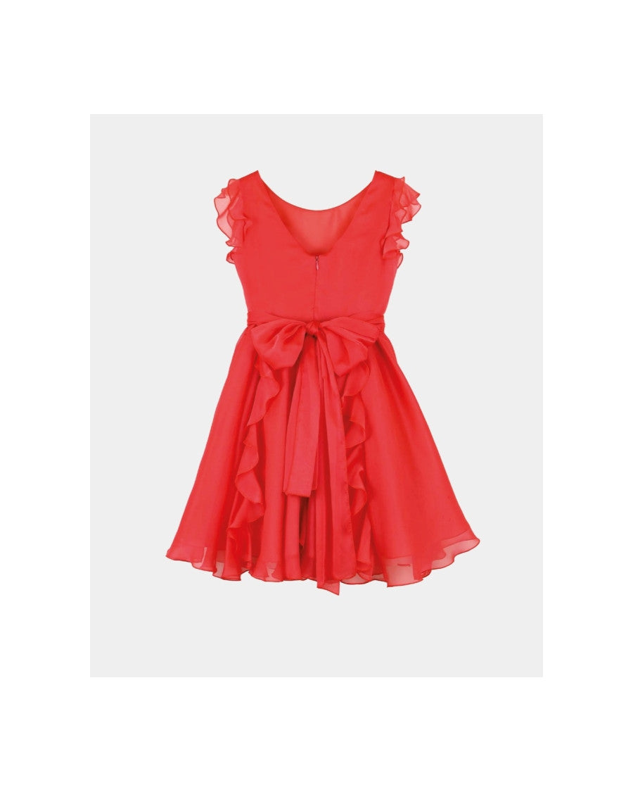 Vestido ceremonia coral