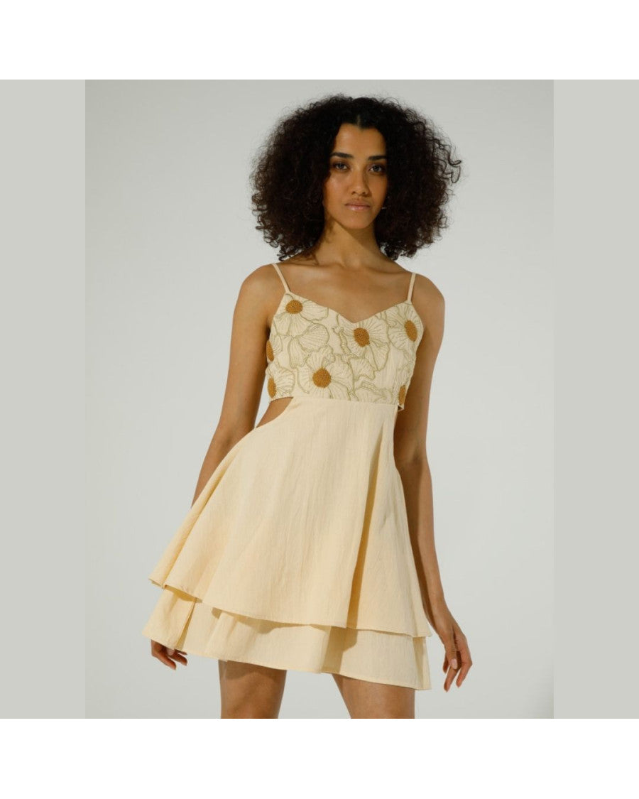 Vestido corto tirantes