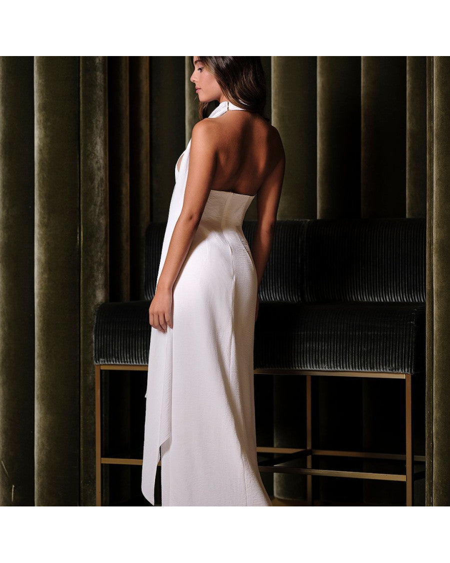 Vestido largo blanco